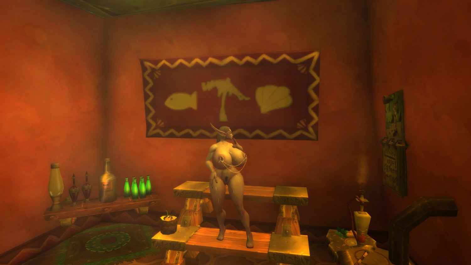 A nightborne sauna! (normal + zoom version) #o7BdFwF1
